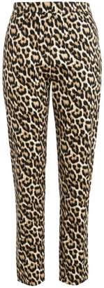 F&F Animal Print Skinny Twill Trousers
