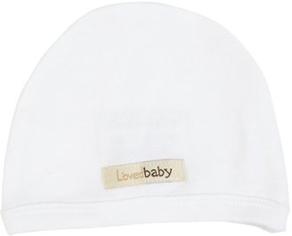L'ovedbaby Organic Cute Cap (Baby) - White-0-3 Months