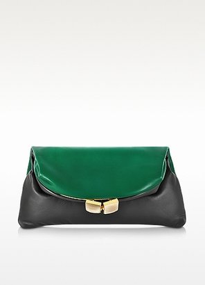 Marni Muppet Bicolor Fold-Over Clutch