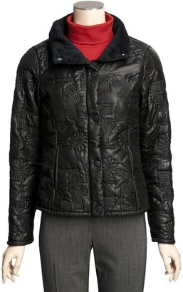 True Grit Bonded Quilted Short Jacket - Faux-Fur Collar (For Women)