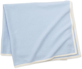 Neiman Marcus Cashmere Baby Blanket, Blue