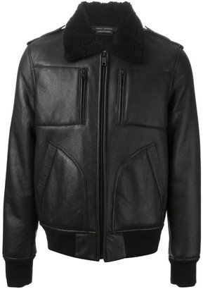 Marc Jacobs velvet collar bomber jacket