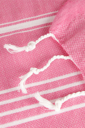 Hammamas Set of two striped woven cotton towels