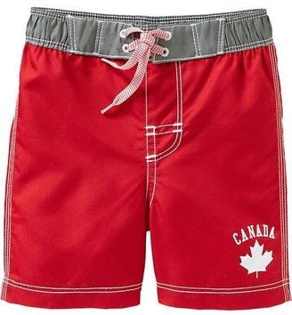 Old Navy Canada Swim Trunks for Baby