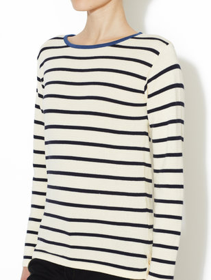 Trovata Nautical Stripe Cotton Sweater