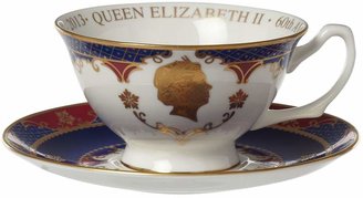 Royal Worcester Royal coronation tea cup & saucer