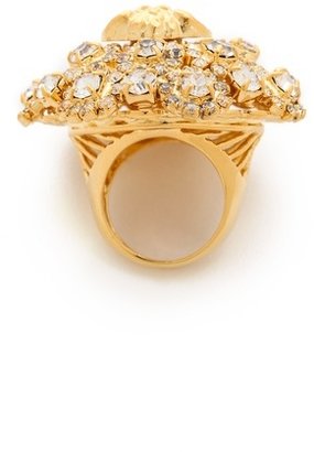 Versace Crystal Encrusted Ring