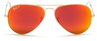 Ray-Ban 'Aviator Large Metal' mirror sunglasses