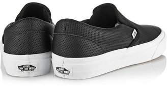 Vans Perforated leather slip-on sneakers