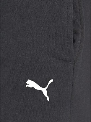 Puma Mens Sports Casual Fleece Shorts - Black