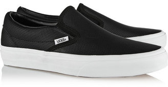 Vans Perforated leather slip-on sneakers