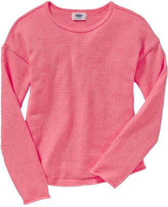 Old Navy Girls Rolled-Neck Sweaters