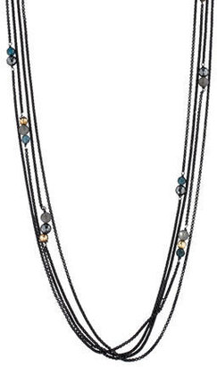 David Yurman Multi Strand Chain Necklace
