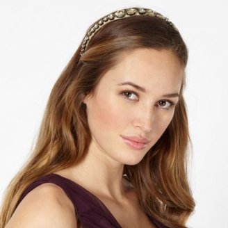 Jenny Packham No. 1 Designer gold embellished jewel headband
