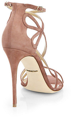 Dolce & Gabbana Strappy Suede Sandals