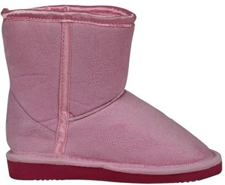 Mini ZZZ Girl`s pale pink slipper boot