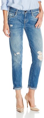 Genetic Los Angeles Genetic Women's Alexa Skinny Straight Crop Jean in Cruise