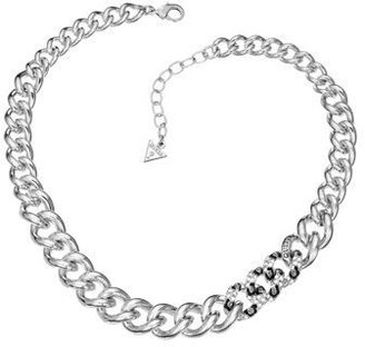 GUESS Rhodium Necklace