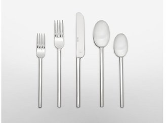 Calvin Klein Ellipse Reflective Stainless Steel Five-Piece Place Setting
