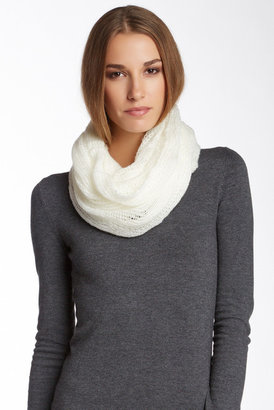 Lava Solid Knit Infinity Scarf