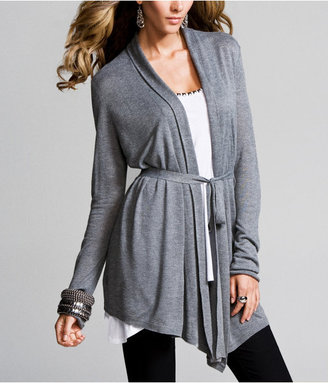 Express Belted Long Cardigan