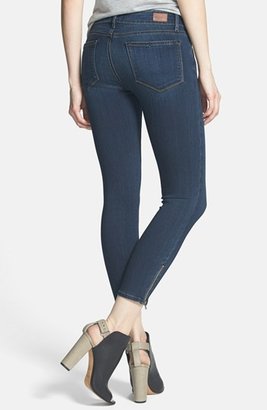 Paige Denim 'Jane' Zip Detail Crop Skinny Jeans (Nottingham)