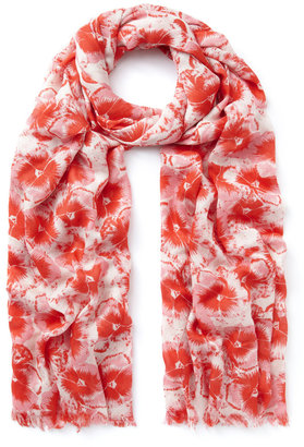 Whistles Pansy Print Scarf
