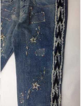 Paul & Joe Blue Cotton Jeans