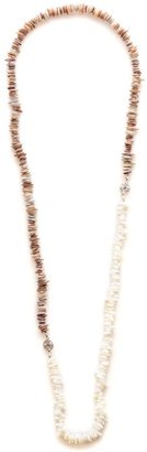 House of Fraser East Ana neutral shell necklace