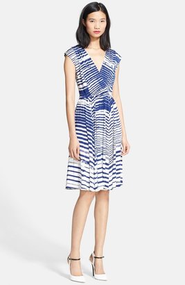 Tracy Reese Shirred Jersey Dress