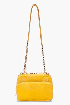 Chloé yellow venetian chain Lucy bag
