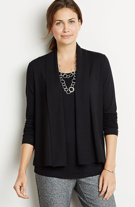 J. Jill Wearever shawl-collar jacket