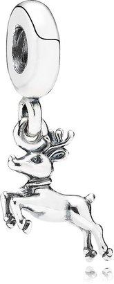 Pandora Reindeer silver dangle charm