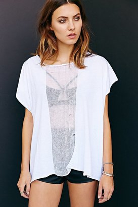 Urban Outfitters CMRTYZ Destroyed Front Tunic Top
