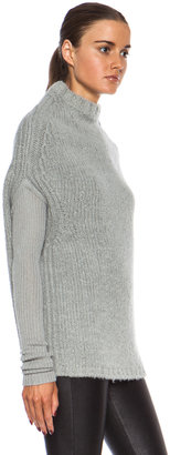 Rick Owens Crater Knit Cashmere-Blend Sweater