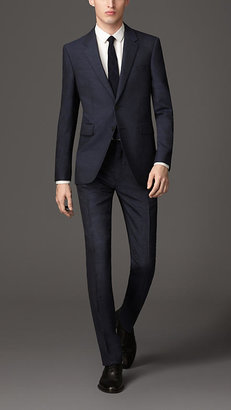 Burberry Modern Fit Wool Linen Suit