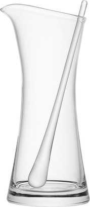 LSA International Bar Cocktail Jug & Stirrer 1.2L Clear