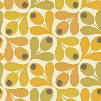 Orla Kiely Multi Acorn Spot Wallpaper - 110419