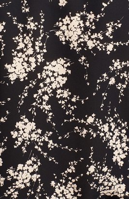 Michael Kors Elderflower Print Silk Shirt