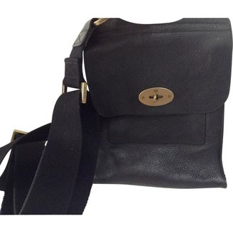 Mulberry 100% Authentic Anthony Cross body Messenger bag in Black Unisex
