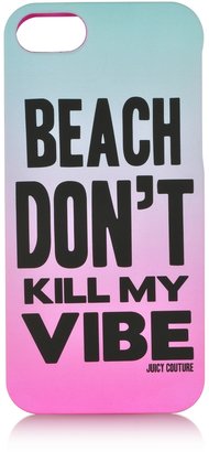 Juicy Couture Beach Don't Kill My Vibe iPhone Case