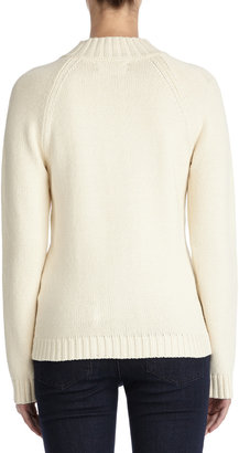 Jones New York Mock Turtleneck Sweater with Raglan Sleeves