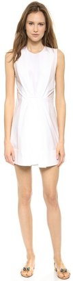 3.1 Phillip Lim Pintuck Dress with Silk Insets