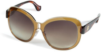 Balenciaga Transparent Framed Sunglasses