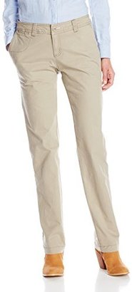 Woolrich Women's Petite Wood Dove Modern Chino Straight Fit Pant