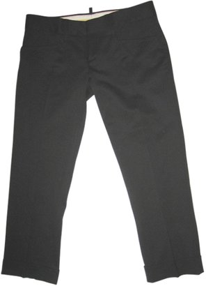 DSQUARED2 Black Wool Trousers