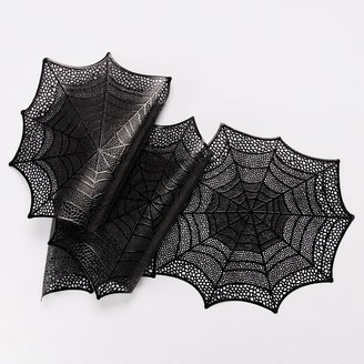 Halloween Spiderweb Vinyl Table Runner