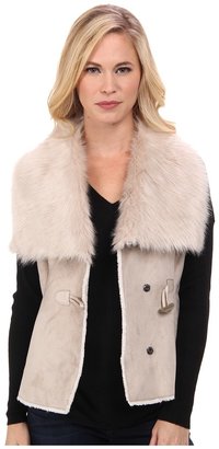 Nic+Zoe Petite Fabulour Faux Fur Vest