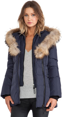 Mackage Adali Jacket With Real Natural Fur