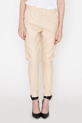 Cameo Leather Surface Pant